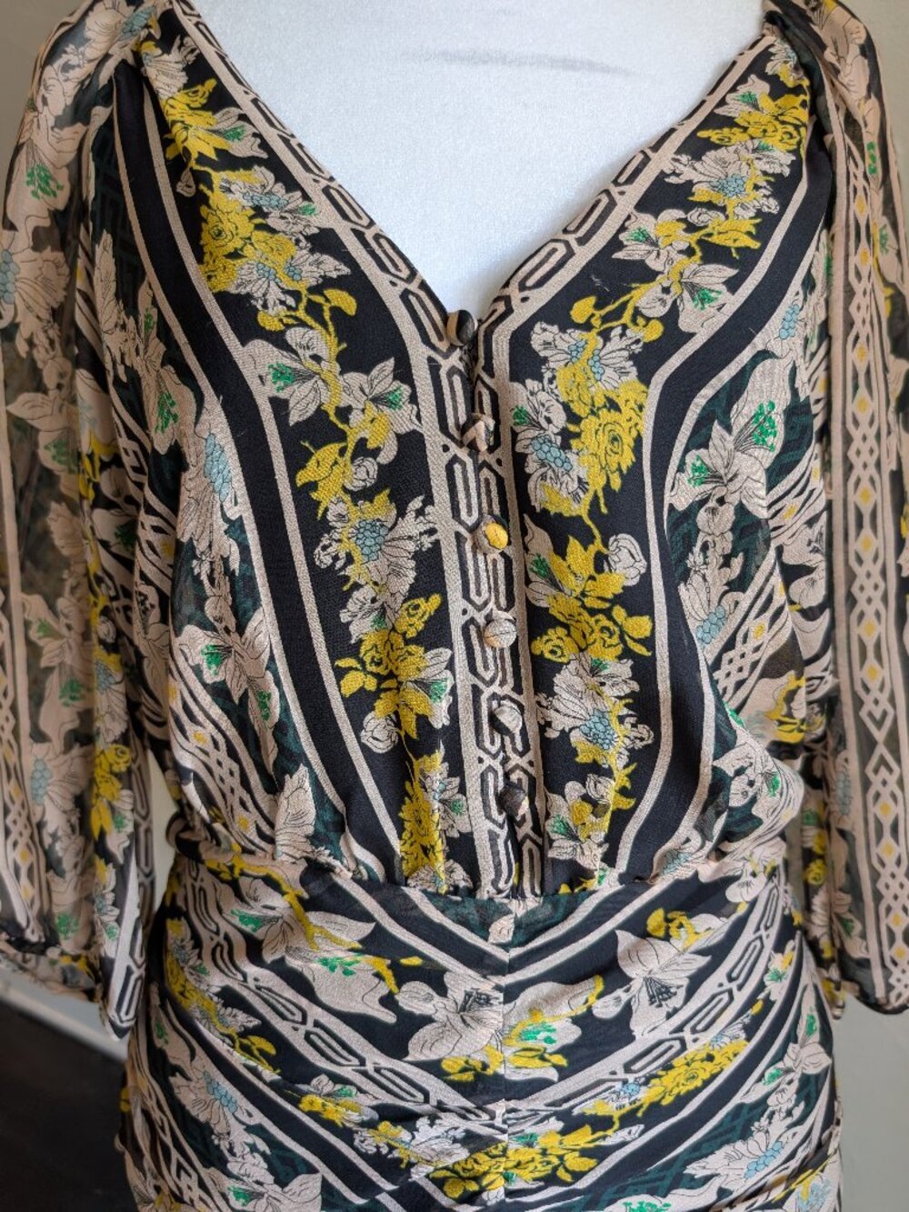 diane von furstenberg silk wexford top ASO serena van der woodsen gossip girl 4 - Picture 6 of 8